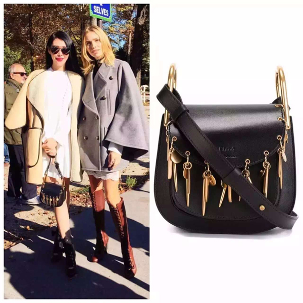 Yang Mi's Bohemian Chloe Chloe tassel bag